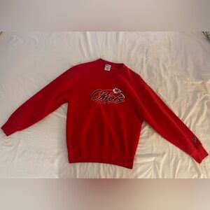 VINTAGE Pro Player Kansas City Chiefs Stitched/Embroidered Sweater MENS M